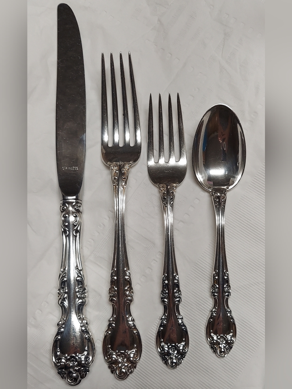 Gorham Sterling Silver Flatware Melrose Pattern